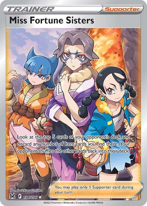 Miss Fortune Sisters (194/196) [Sword & Shield: Lost Origin] - for just $1.55! 