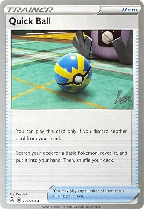 Quick Ball (237/264) (Cheryl Again - Sebastian Lashmet) [World Championships 2022] - for just $0.10! 