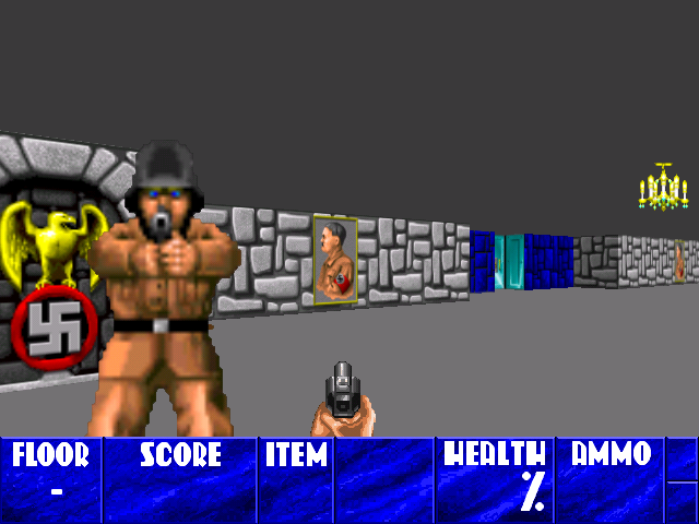 Wolfenstein 3D Uncut Redux SNES Reproduction Cart - for just $39.99! 