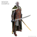 D&D: Full-Sized Drizzt Foam Statue - for just $1500! 