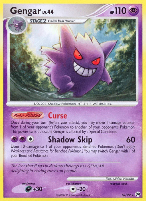 Gengar (16/99) [Platinum: Arceus] - for just $16.50! 
