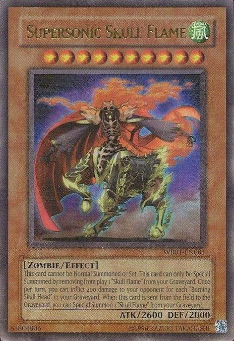 Supersonic Skull Flame [WB01-EN001] Super Rare - for just $2.70! 