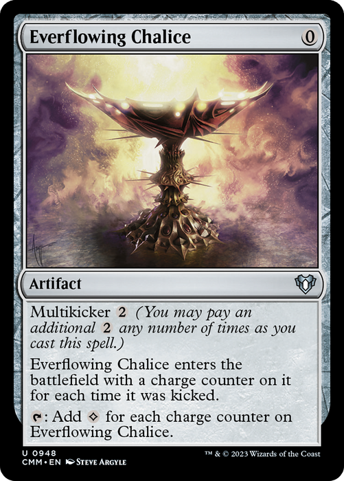 Everflowing Chalice (CMM-948) - Commander Masters - for just $0.11! 