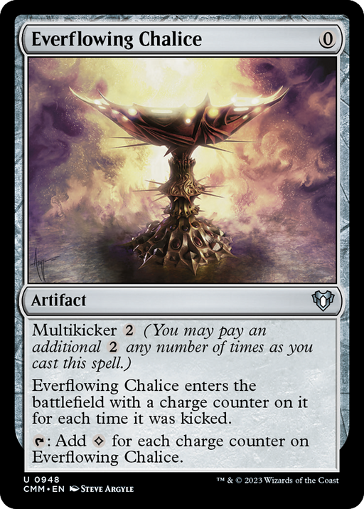 Everflowing Chalice (CMM-948) - Commander Masters - for just $0.11! 