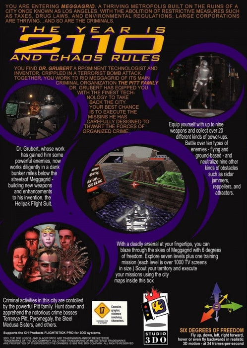 Blade Force – Panasonic 3DO (3DO) - for just $14.99! 