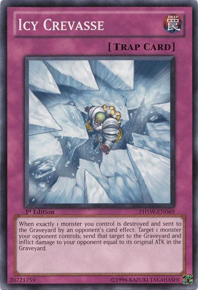 Icy Crevasse [PHSW-EN069] Common - for just $0.10! 