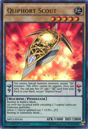 Qliphort Scout [MP15-EN144] Ultra Rare - for just $0.25! 