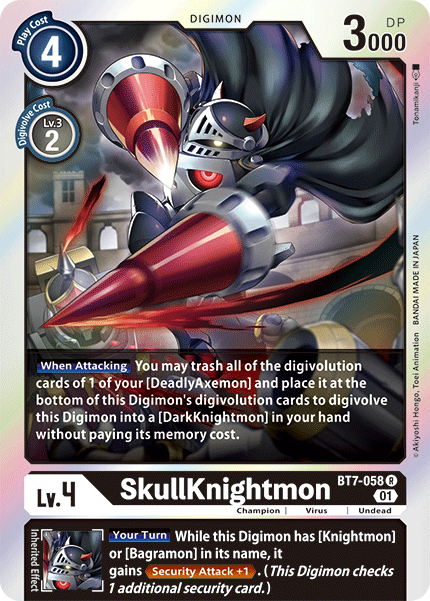 SkullKnightmon [BT7-058] [Next Adventure] - Just $0.09! Shop now at Retro Gaming of Denver