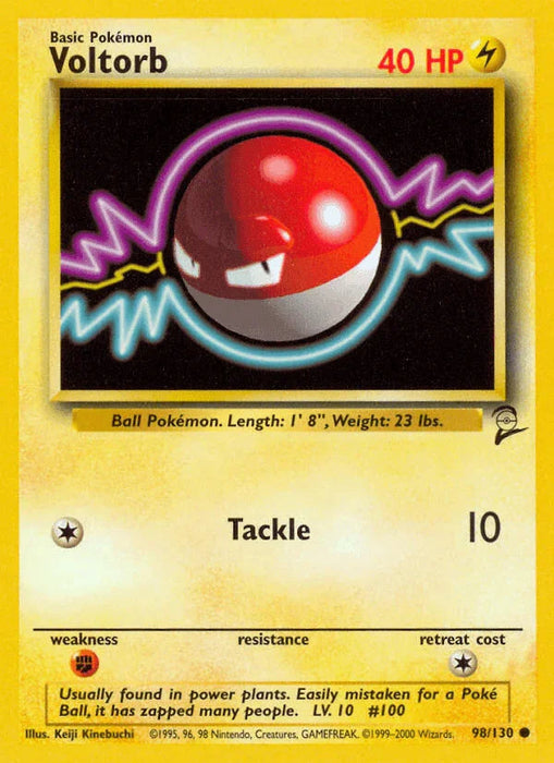 Voltorb (98/130) [Base Set 2] - for just $0.25! 