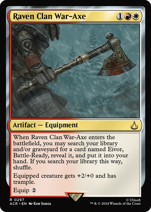 Raven Clan War-Axe (ACR-297) - Assassin's Creed - for just $0.05! 