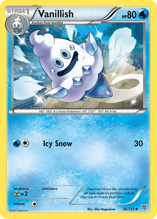 Vanillish (36/135) [Black & White: Plasma Storm] - for just $0.15! 
