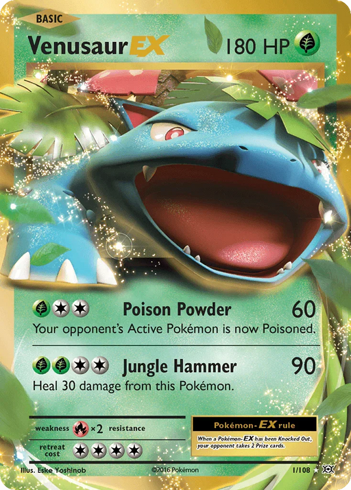 Venusaur EX (1/108) [XY: Evolutions] - for just $1.90! 