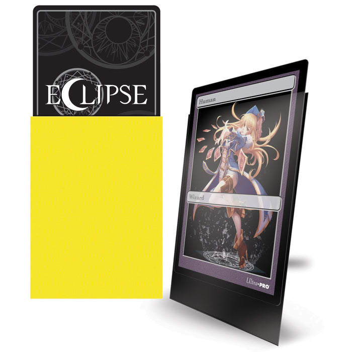 Ultra PRO: Small 60ct Sleeves - Eclipse Matte (Lemon Yellow) - Just $0! Shop now at Retro Gaming of Denver