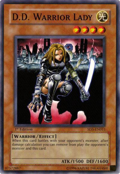 D.D. Warrior Lady [SD5-EN011] Common - for just $0.25! 