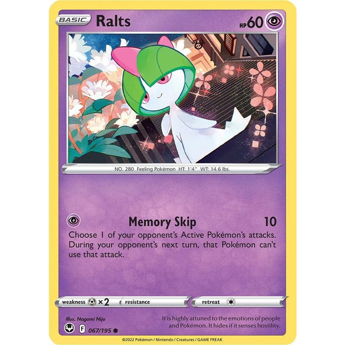 Ralts (067/195) [Sword & Shield: Silver Tempest] - Just $0.05! Shop now at Retro Gaming of Denver