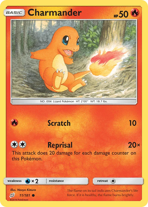 Charmander (11/181) [Sun & Moon: Team Up] - for just $0.25! 