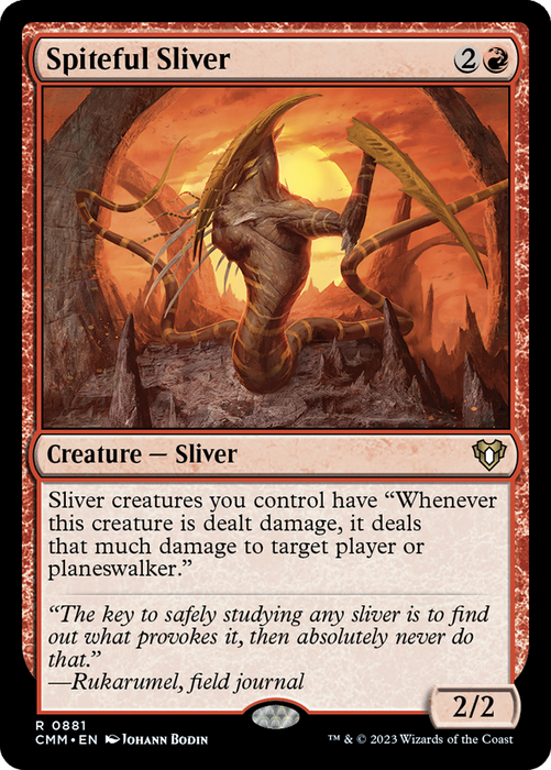 Spiteful Sliver (CMM-881) - Commander Masters - for just $0.72! 
