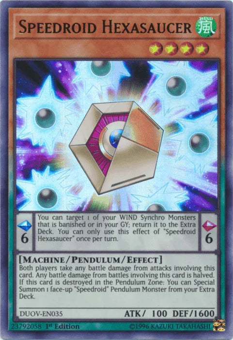 Speedroid Hexasaucer [DUOV-EN035] Ultra Rare - for just $0.10! 
