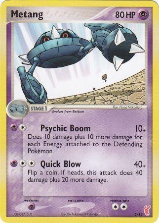 Metang (5/12) [EX: Trainer Kit 2 - Plusle] - for just $0.20! 