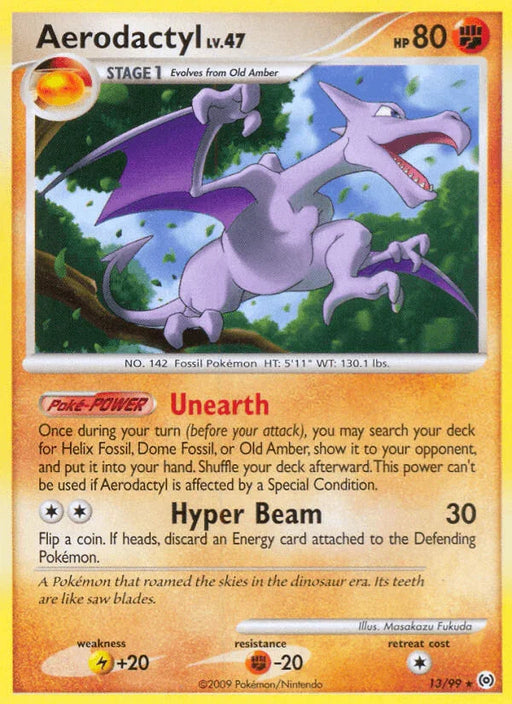 Aerodactyl (13/99) [Platinum: Arceus] - for just $1.40! 