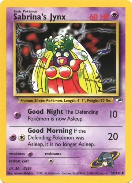 Sabrina's Jynx (59/132) [Gym Heroes Unlimited] - for just $1.60! 