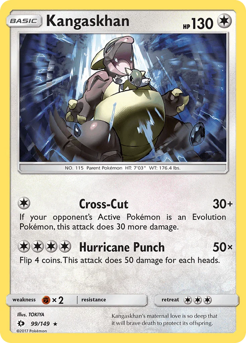 Kangaskhan (99/149) [Sun & Moon: Base Set] - for just $0.20! 