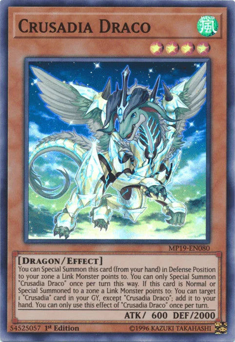 Crusadia Draco [MP19-EN080] Super Rare - for just $0.10! 