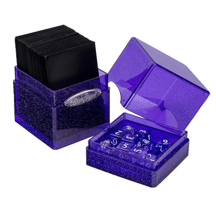 Ultra PRO: Satin Tower - Glitter Purple - for just $0! 