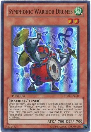 Symphonic Warrior Drumss [STOR-EN034] Super Rare - for just $0.15! 