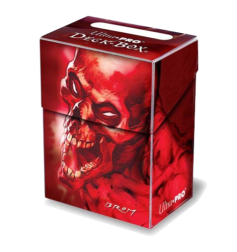 Ultra PRO: Deck Box - Brom (Red and Purple Skulls) - Just $0! Shop now at Retro Gaming of Denver