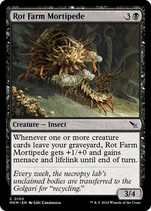 Rot Farm Mortipede (MKM-102) - Murders at Karlov Manor - for just $0.01! 