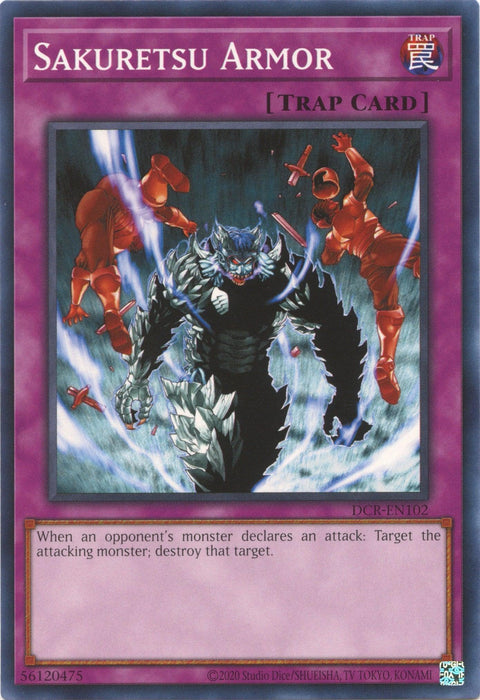 Sakuretsu Armor (25th Anniversary) [DCR-EN102] Common - for just $0.70! 
