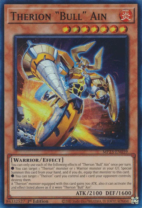 Therion "Bull" Ain [MP23-EN059] Super Rare - for just $0.10! 