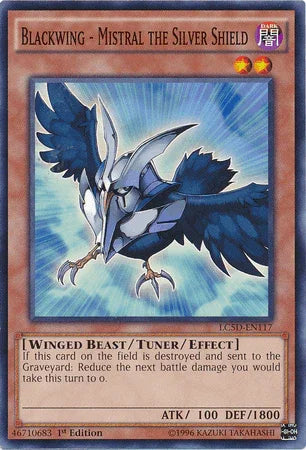 Blackwing - Mistral the Silver Shield [LC5D-EN117] Common - for just $0.10! 
