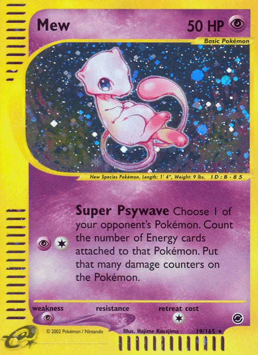 Mew (19/165) [Expedition: Base Set] - for just $85.75! 