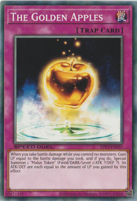 The Golden Apples [STP3-EN031] Common - for just $0.20! 