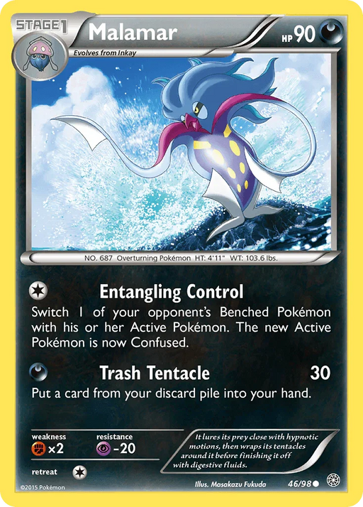 Malamar (46/98) [XY: Ancient Origins] - for just $0.10! 