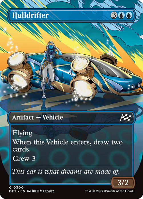 Hulldrifter (DFT-300) - Aetherdrift (Borderless) Foil - for just $0.07! 