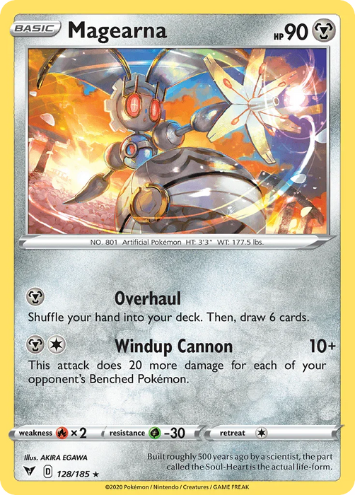 Magearna (128/185) (Theme Deck Exclusive) [Sword & Shield: Vivid Voltage] - for just $0.10! 