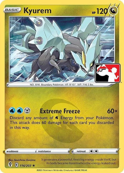 Kyurem (116/203) [Prize Pack Series One] - for just $2.10! 