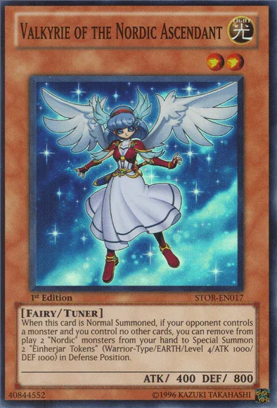 Valkyrie of the Nordic Ascendant [STOR-EN017] Super Rare - for just $0.20! 