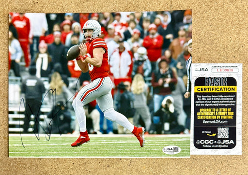 Will Howard National Champ 2025 QB Signed Ohio State 8X10 Photo With JSA COA - for just $115! 