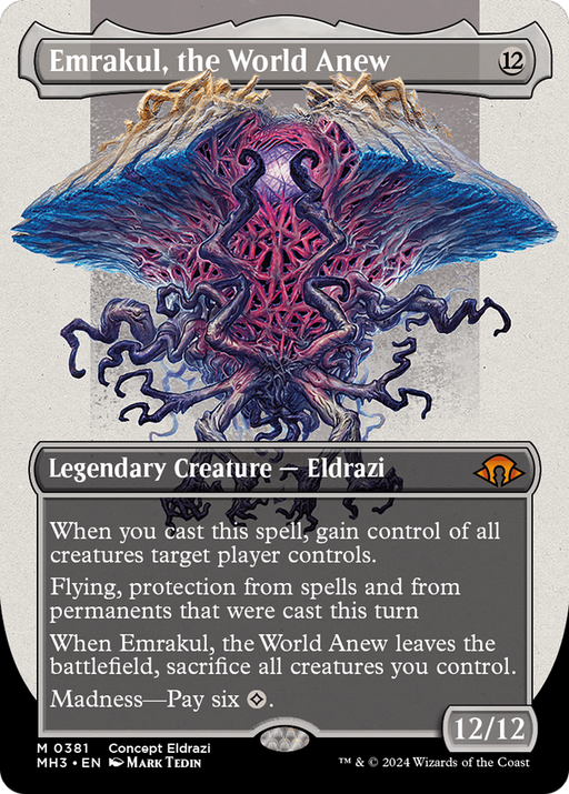 Emrakul, the World Anew (Borderless) [Modern Horizons 3] - Just $5.60! Shop now at Retro Gaming of Denver