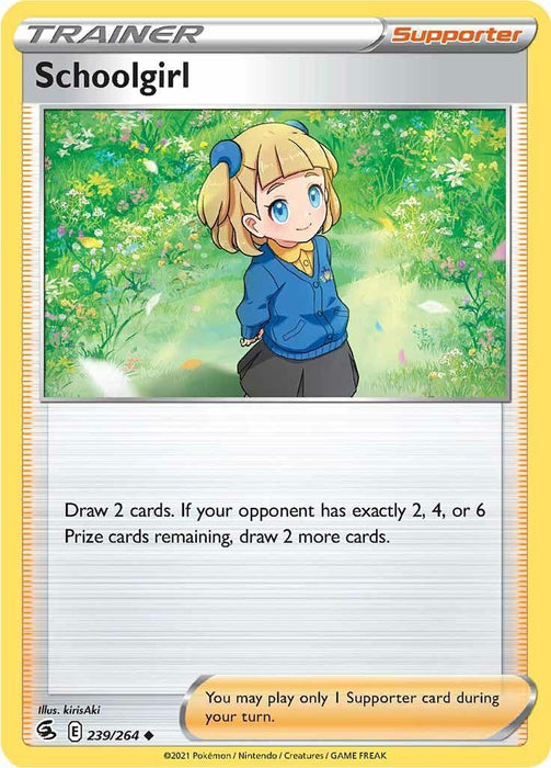 Schoolgirl (239/264) [Sword & Shield: Fusion Strike] - for just $0.10! 