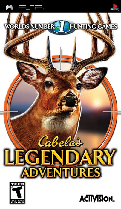 Cabela's Legendary Adventures – PlayStation Portable (PSP) - for just $9.99! 
