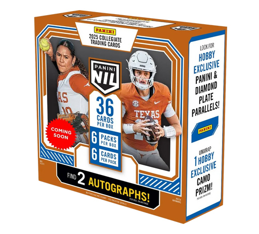 2025 Panini University of Texas NIL - Hobby Box - for just $110! 
