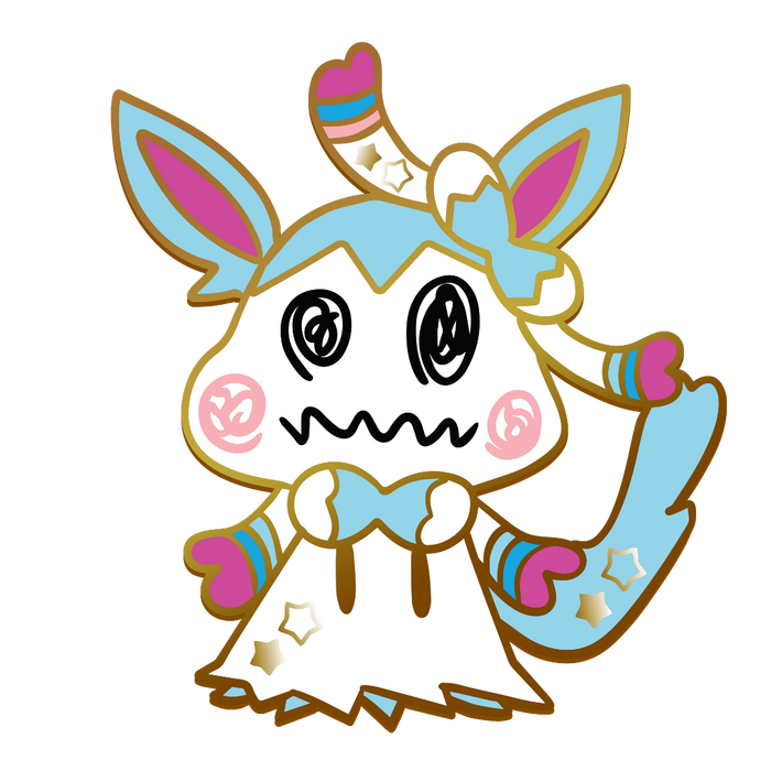 Pokemon: Mimikyu Shiny Sylveon Enamel Pin - for just $12! 