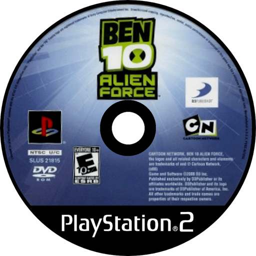 Ben 10: Alien Force – PlayStation 2 (PS2) - for just $0! 