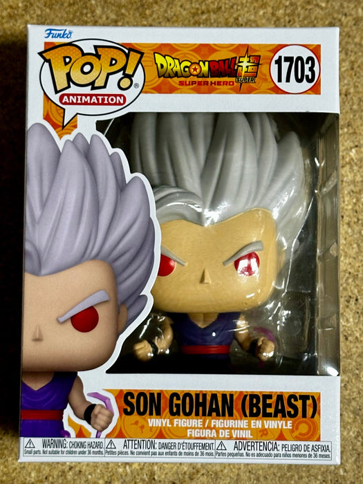 Funko Pop! Animation Son Gohan (Beast) #1703 Dragon Ball Super Hero 2024 - for just $13! 