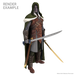 D&D: Full-Sized Drizzt Foam Statue - for just $1500! 